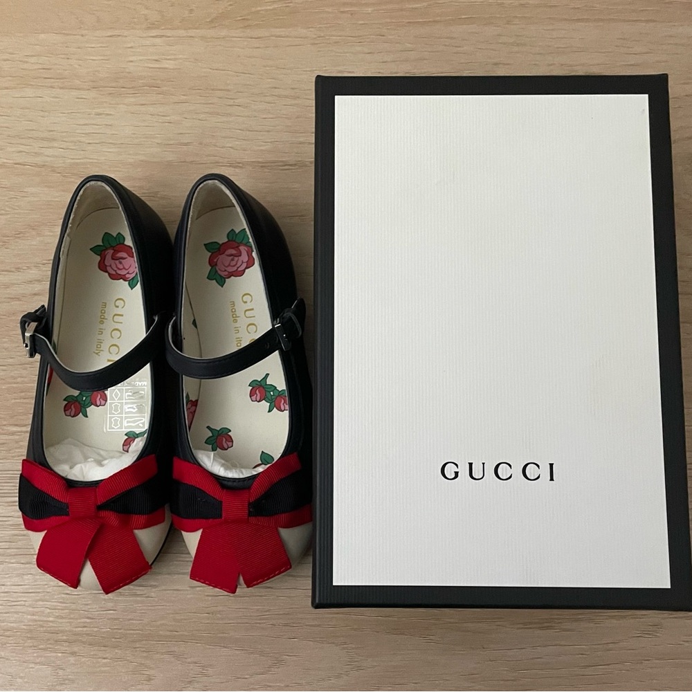 Toddler Gucci girl flats